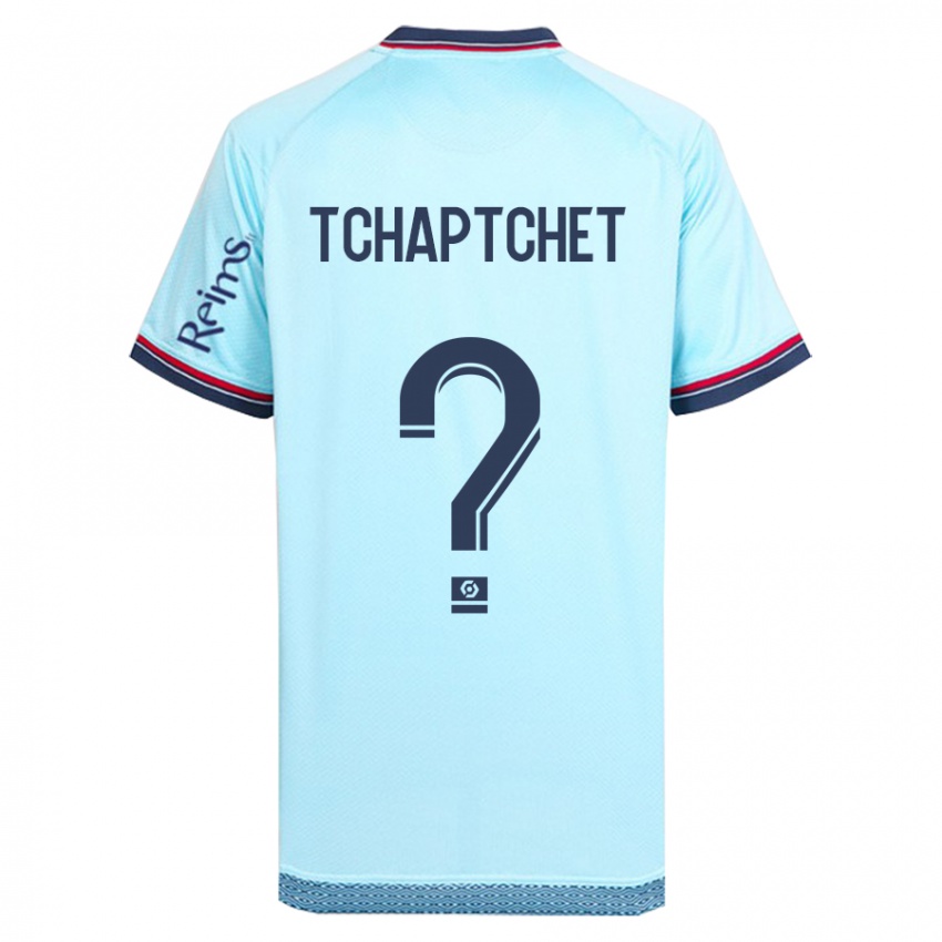 Uomo Maglia Arthur Tchaptchet #0 Cielo Blu Kit Gara Away 2023/24 Maglietta