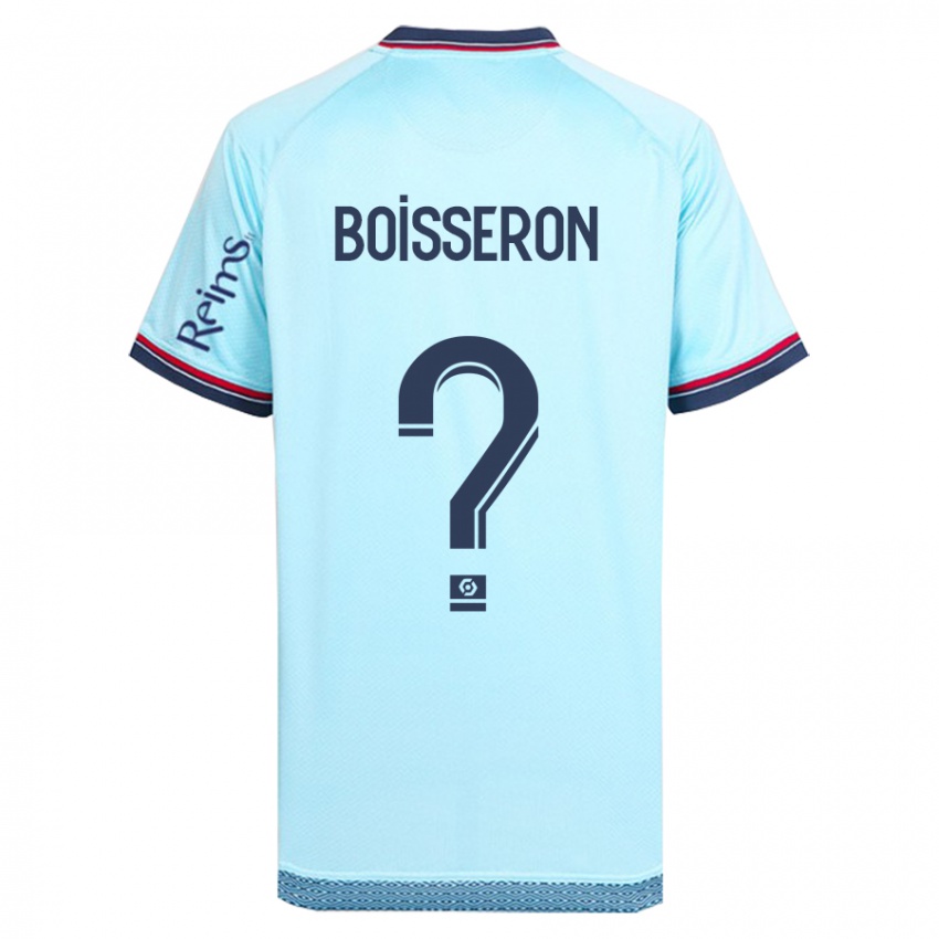 Uomo Maglia Jawad Boisseron #0 Cielo Blu Kit Gara Away 2023/24 Maglietta