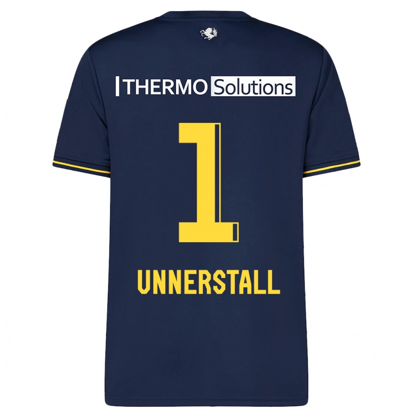 Uomo Maglia Lars Unnerstall #1 Marina Militare Kit Gara Away 2023/24 Maglietta