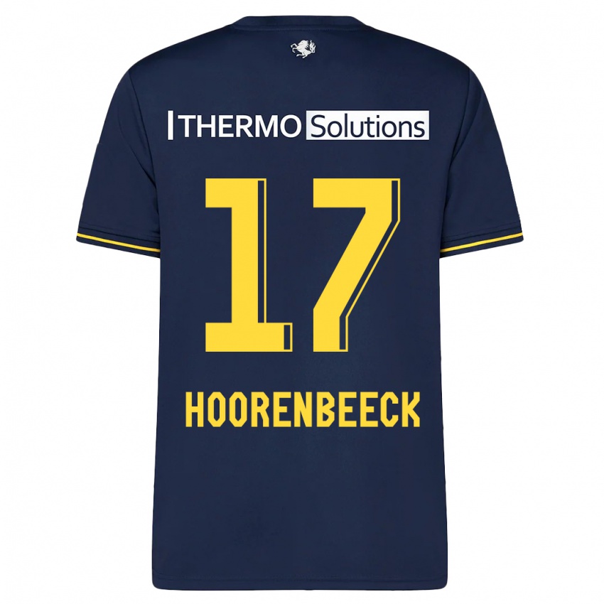 Uomo Maglia Alec Van Hoorenbeeck #17 Marina Militare Kit Gara Away 2023/24 Maglietta