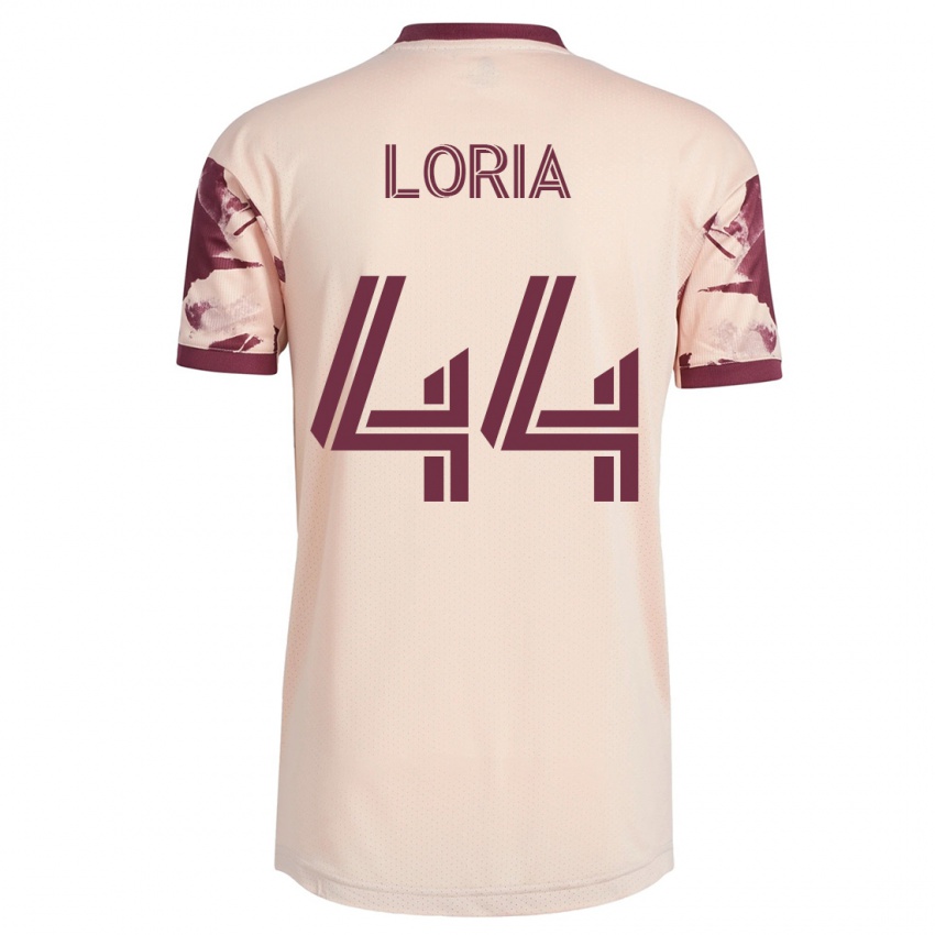 Uomo Maglia Marvin Loría #44 Bianco Blu Kit Gara Away 2023/24 Maglietta