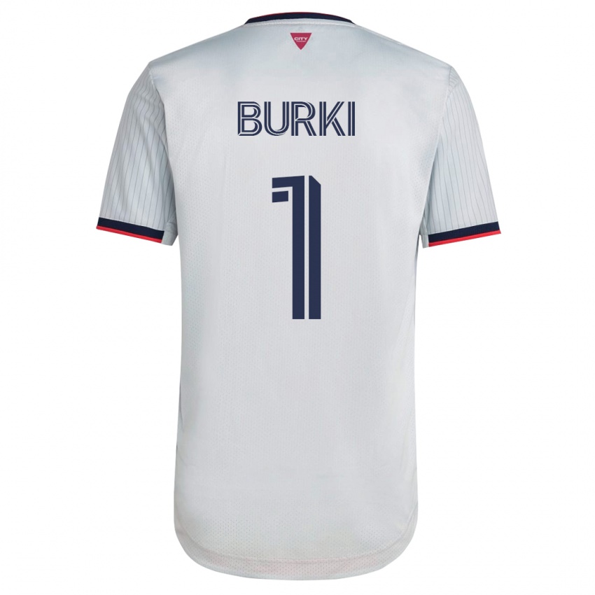 Uomo Maglia Roman Bürki #1 Bianco Kit Gara Away 2023/24 Maglietta