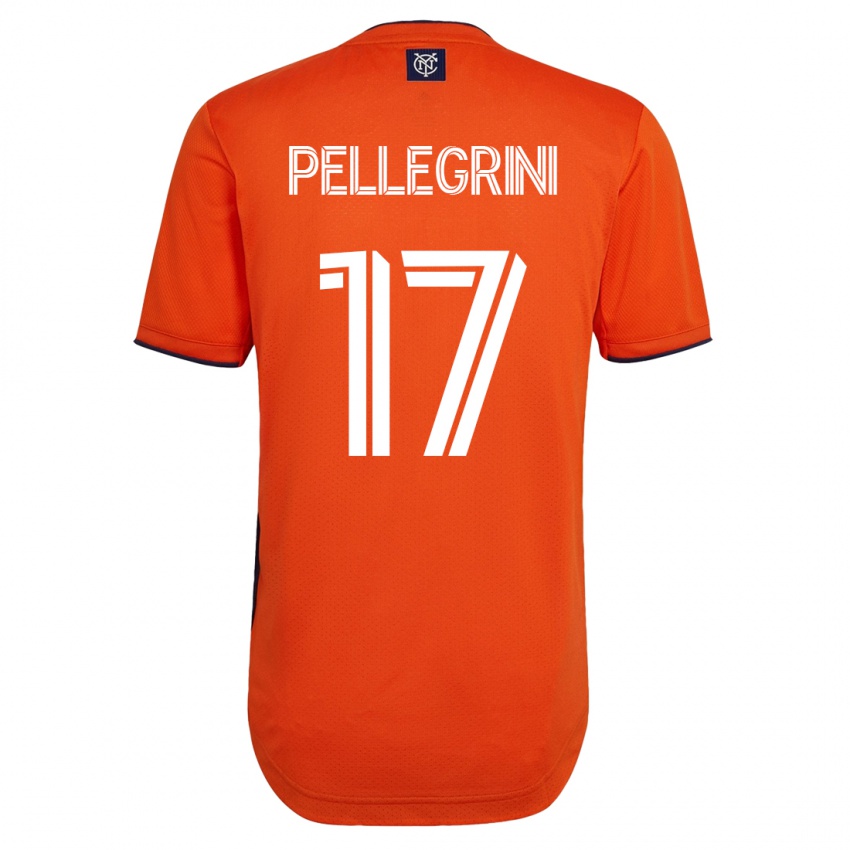 Uomo Maglia Matías Pellegrini #17 Nero Kit Gara Away 2023/24 Maglietta