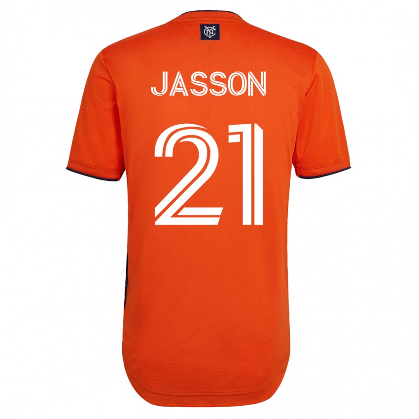 Uomo Maglia Andres Jasson #21 Nero Kit Gara Away 2023/24 Maglietta