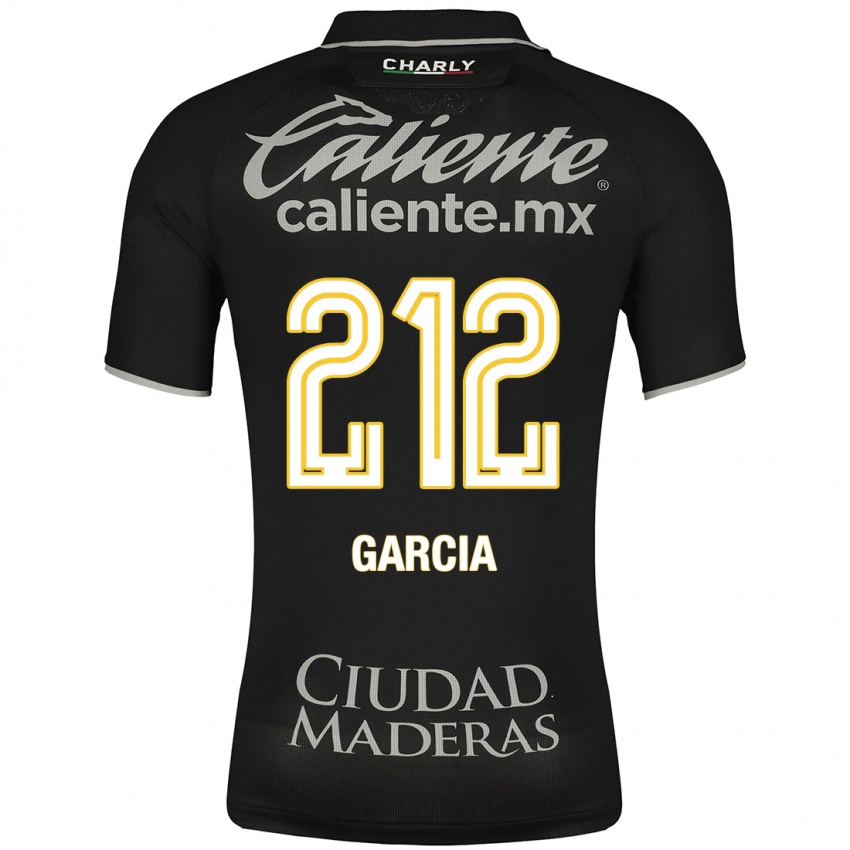 Uomo Maglia Óscar García #212 Nero Kit Gara Away 2023/24 Maglietta
