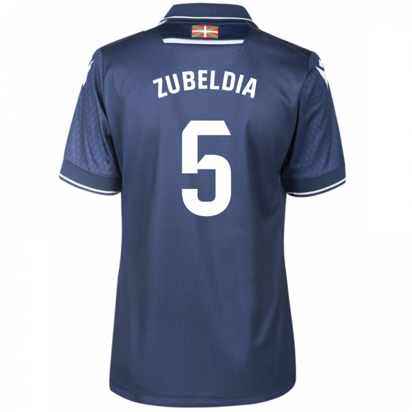 Uomo Maglia Igor Zubeldia #5 Marina Militare Kit Gara Away 2023/24 Maglietta