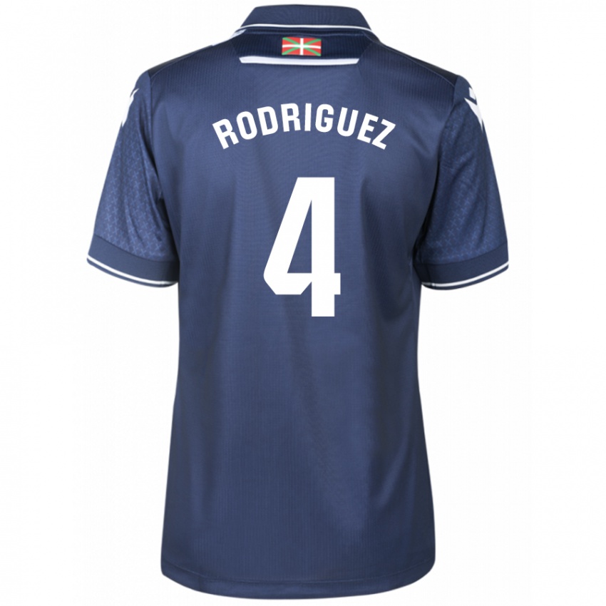 Uomo Maglia Peru Rodriguez #4 Marina Militare Kit Gara Away 2023/24 Maglietta