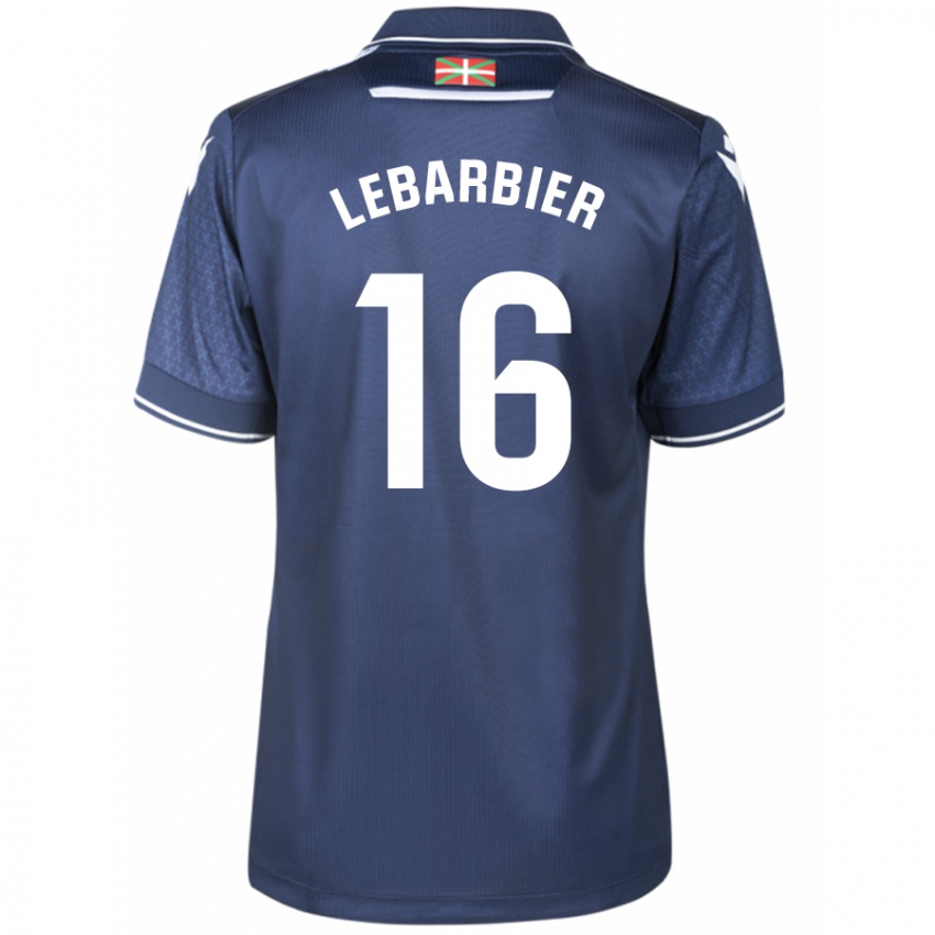 Uomo Maglia Alex Lebarbier #16 Marina Militare Kit Gara Away 2023/24 Maglietta