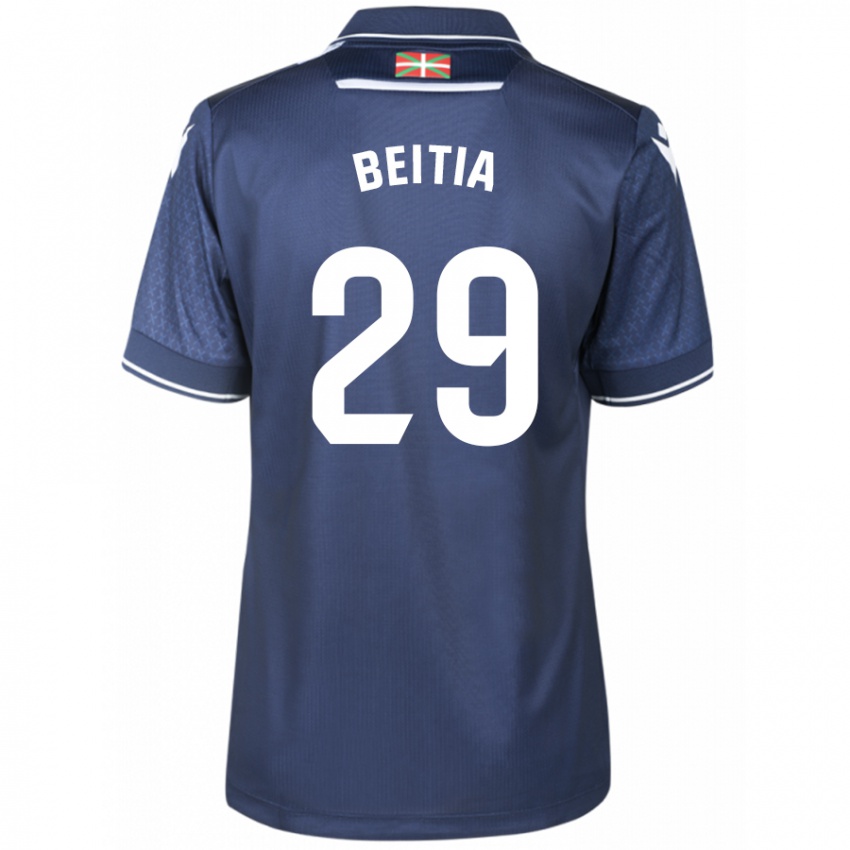 Uomo Maglia Luken Beitia #29 Marina Militare Kit Gara Away 2023/24 Maglietta