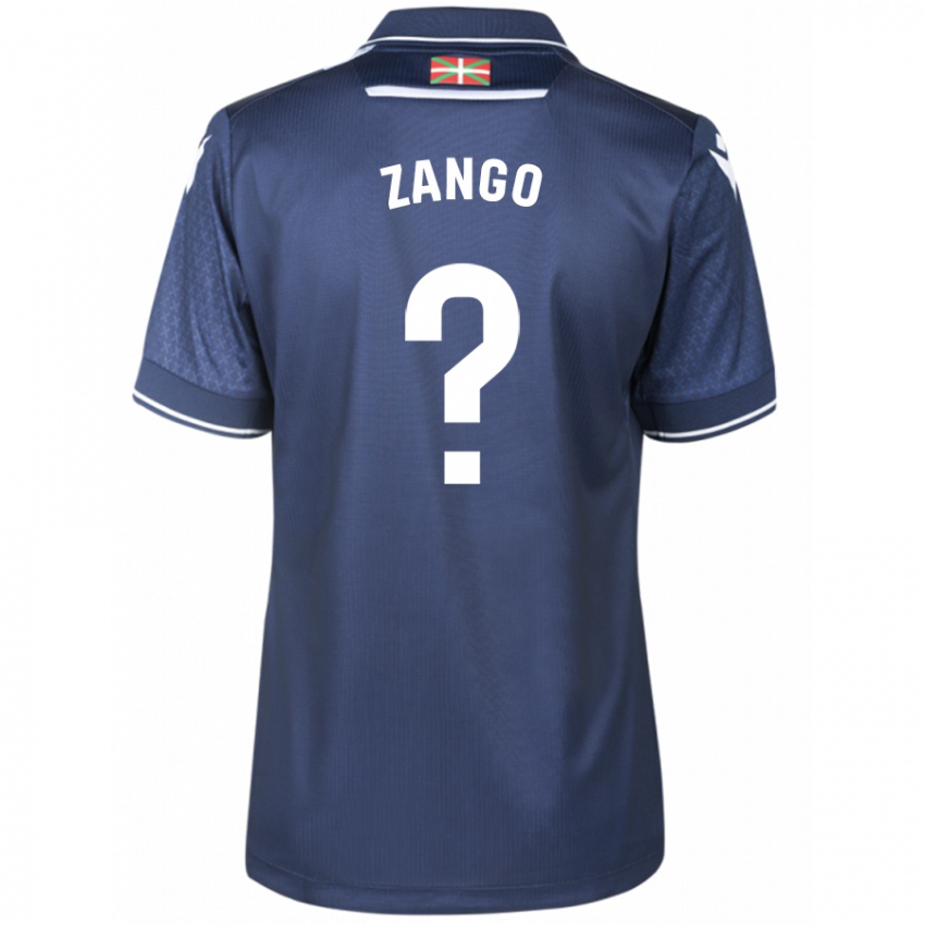 Uomo Maglia Adrián Zango #0 Marina Militare Kit Gara Away 2023/24 Maglietta