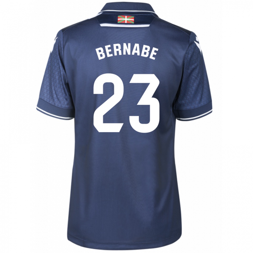 Uomo Maglia Alejandra Bernabé De Santiago #23 Marina Militare Kit Gara Away 2023/24 Maglietta