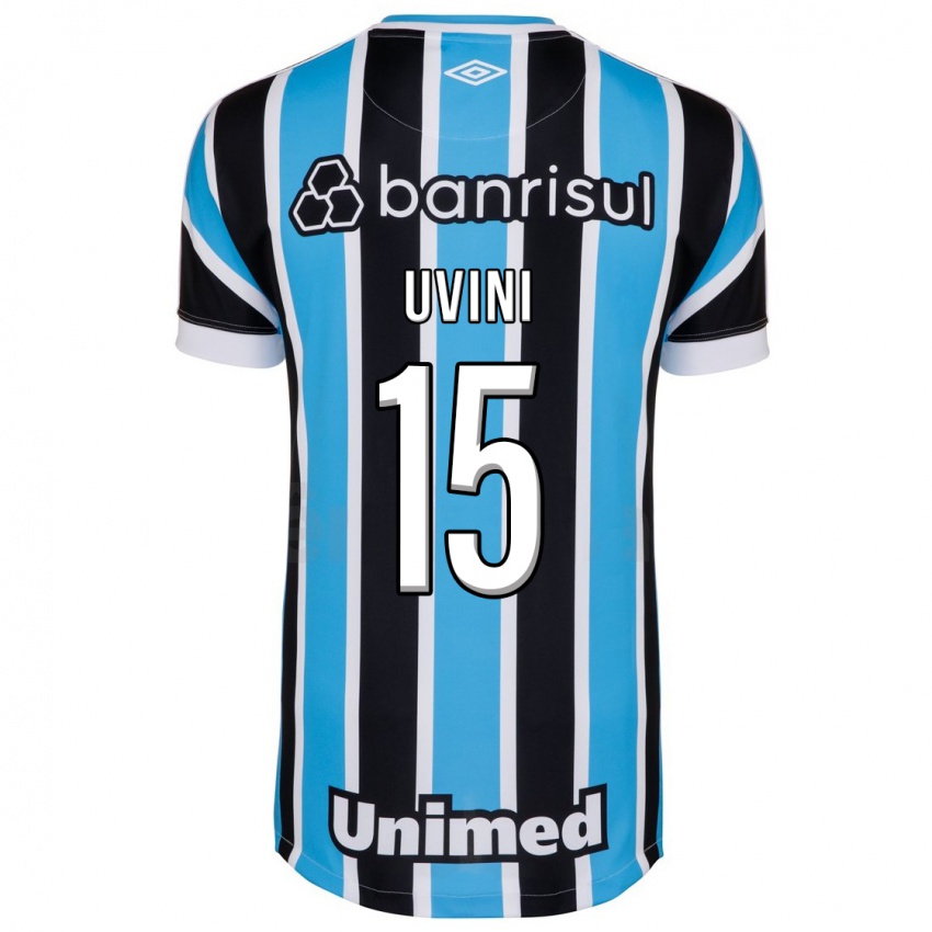 Donna Maglia Bruno Uvini #15 Blu Kit Gara Home 2023/24 Maglietta