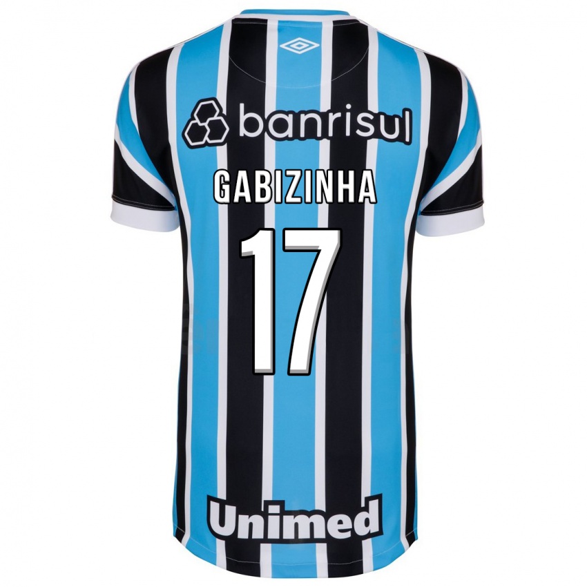 Donna Maglia Gabizinha #17 Blu Kit Gara Home 2023/24 Maglietta