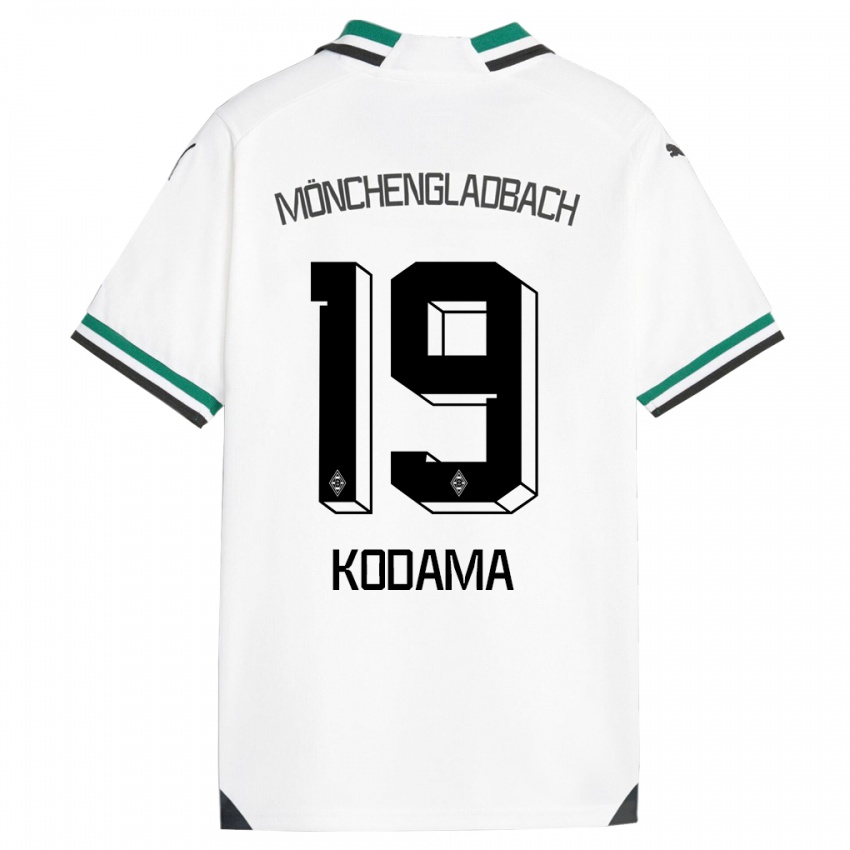 Donna Maglia Keiko Kodama #19 Bianco Verde Kit Gara Home 2023/24 Maglietta