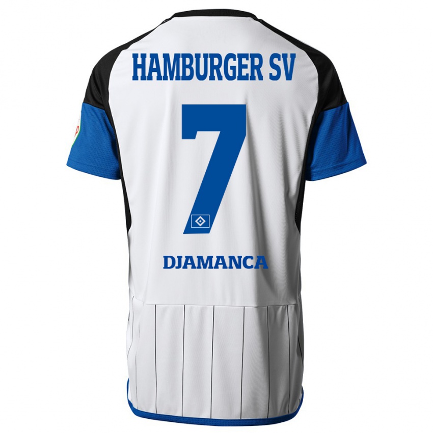 Donna Maglia Ismaila Djamanca #7 Bianco Kit Gara Home 2023/24 Maglietta