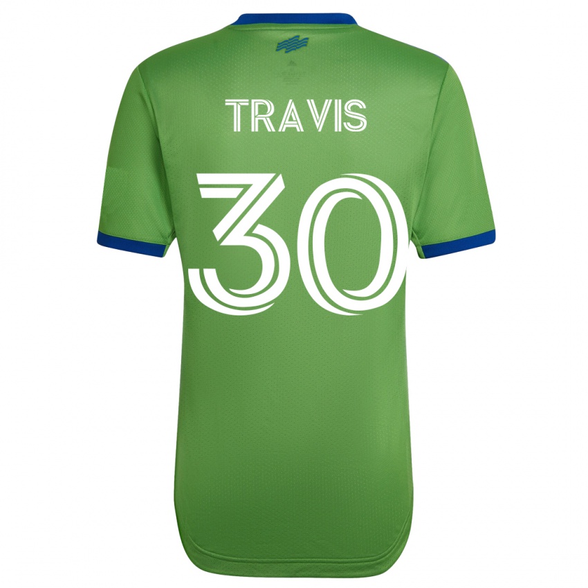 Donna Maglia Riley Travis #30 Verde Kit Gara Home 2023/24 Maglietta