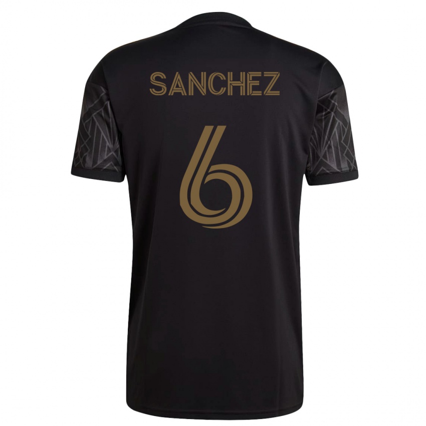 Donna Maglia Ilie Sánchez #6 Nero Kit Gara Home 2023/24 Maglietta