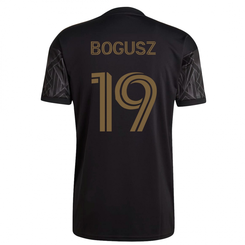 Donna Maglia Mateusz Bogusz #19 Nero Kit Gara Home 2023/24 Maglietta