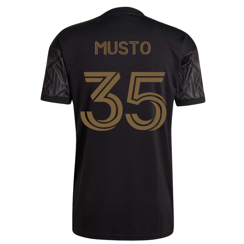 Donna Maglia Tommy Musto #35 Nero Kit Gara Home 2023/24 Maglietta