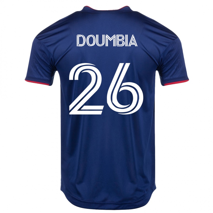Donna Maglia Ousmane Doumbia #26 Marina Militare Kit Gara Home 2023/24 Maglietta