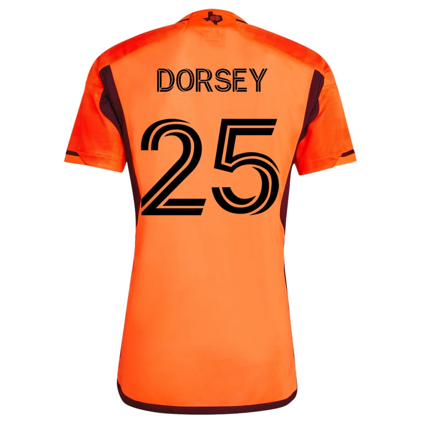 Donna Maglia Griffin Dorsey #25 Arancia Kit Gara Home 2023/24 Maglietta