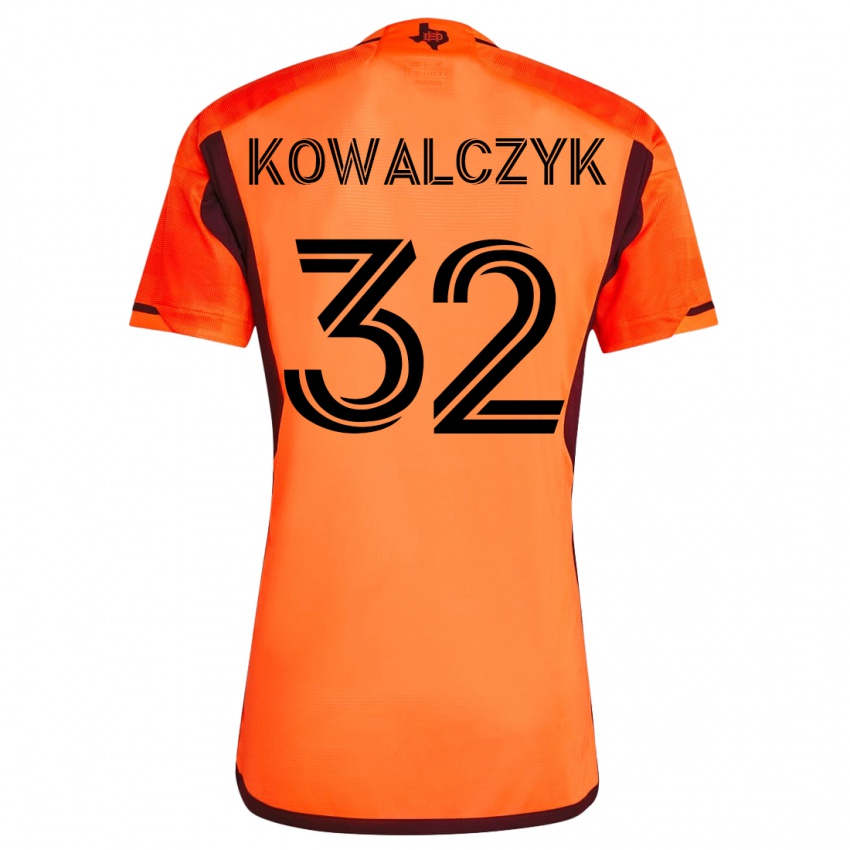 Donna Maglia Sebastian Kowalczyk #32 Arancia Kit Gara Home 2023/24 Maglietta