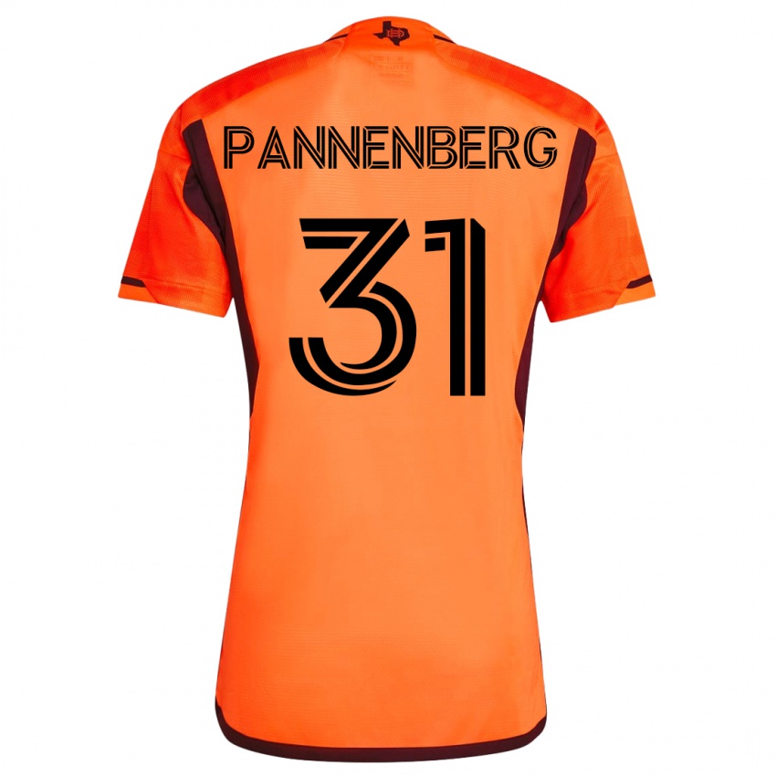 Donna Maglia Andrew Pannenberg #31 Arancia Kit Gara Home 2023/24 Maglietta