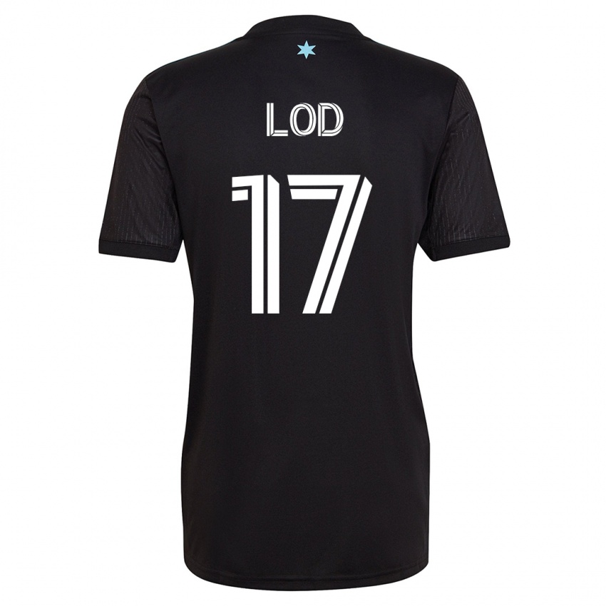 Donna Maglia Robin Lod #17 Nero Kit Gara Home 2023/24 Maglietta