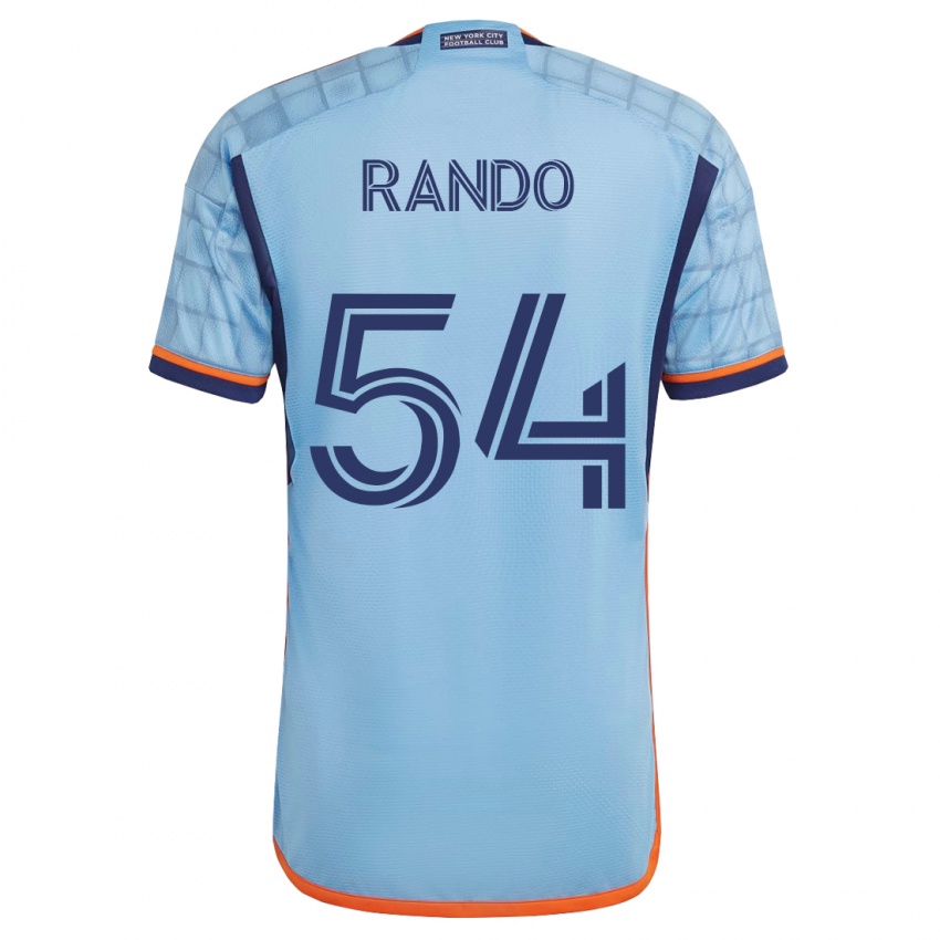 Donna Maglia Alex Rando #54 Blu Kit Gara Home 2023/24 Maglietta