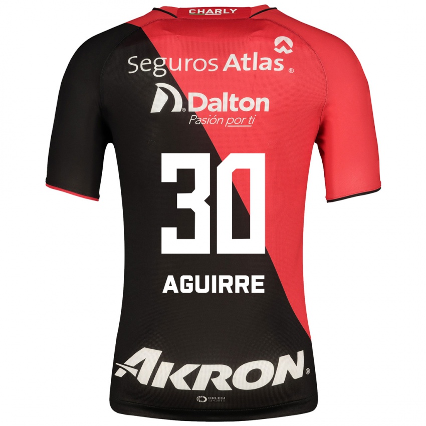 Donna Maglia Eduardo Aguirre #30 Nero Kit Gara Home 2023/24 Maglietta