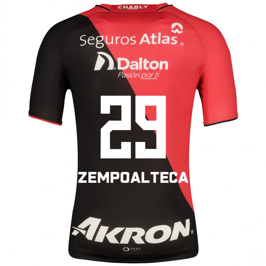 Donna Maglia Karla Zempoalteca #29 Nero Kit Gara Home 2023/24 Maglietta