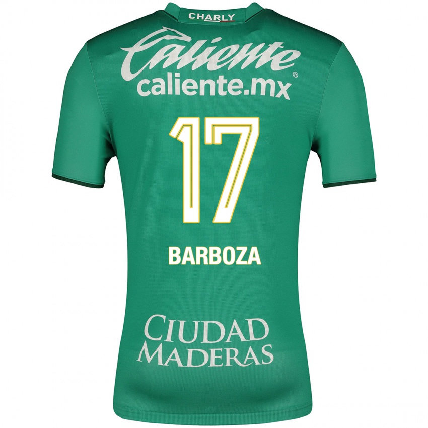 Donna Maglia Marypaz Barboza #17 Verde Kit Gara Home 2023/24 Maglietta