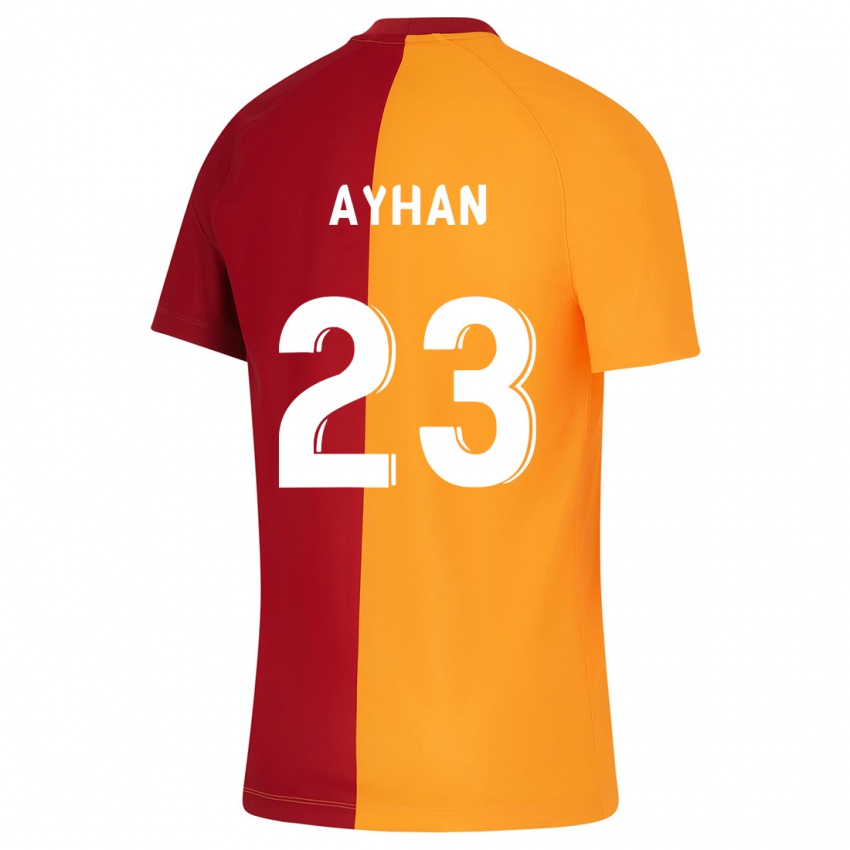 Donna Maglia Kaan Ayhan #23 Arancia Kit Gara Home 2023/24 Maglietta