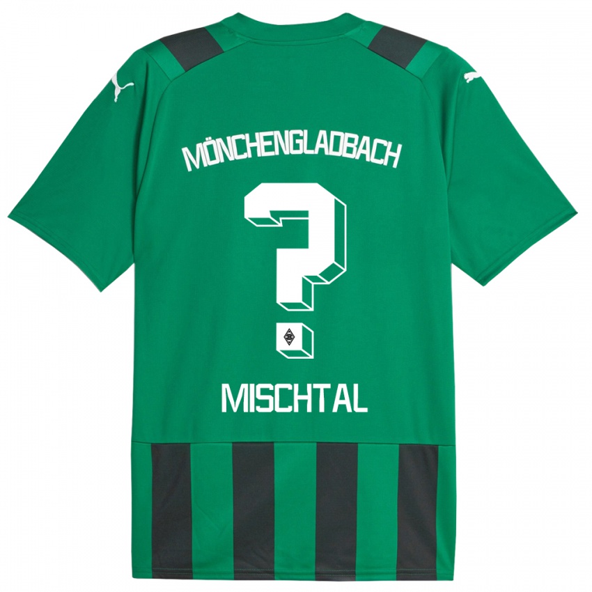 Donna Maglia Kilian Mischtal #0 Nero Verde Kit Gara Away 2023/24 Maglietta