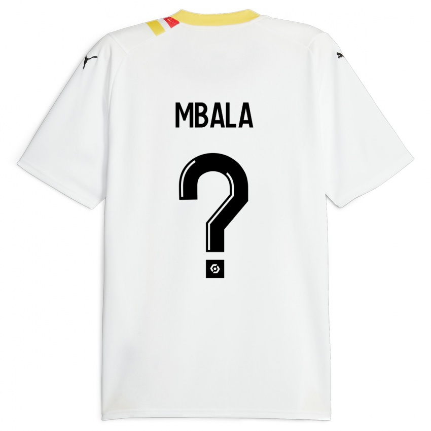 Donna Maglia Keny Mbala #0 Nero Kit Gara Away 2023/24 Maglietta