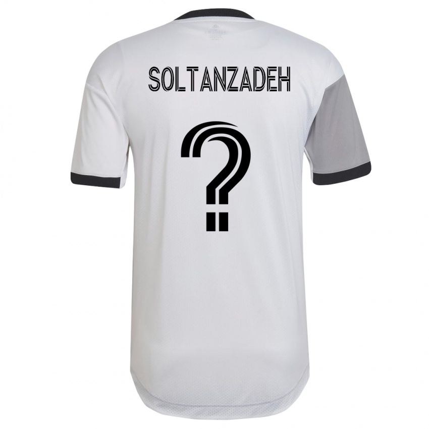 Donna Maglia Shayan Soltanzadeh #0 Bianco Kit Gara Away 2023/24 Maglietta