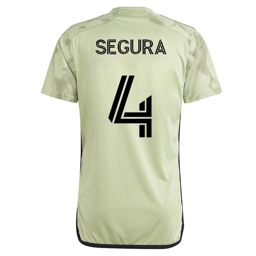 Donna Maglia Eddie Segura #4 Verde Kit Gara Away 2023/24 Maglietta