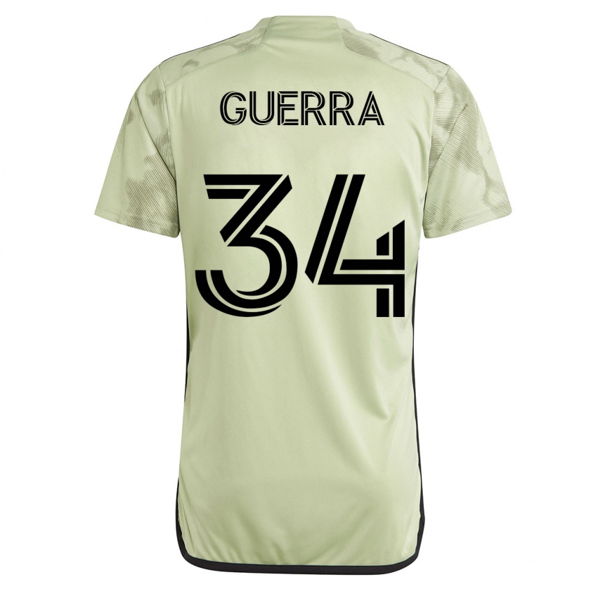 Donna Maglia Decarlo Guerra #34 Verde Kit Gara Away 2023/24 Maglietta