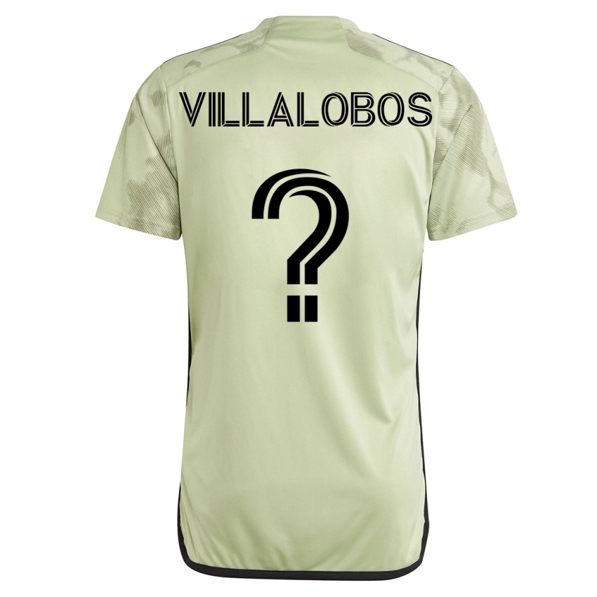 Donna Maglia Kristian Villalobos #0 Verde Kit Gara Away 2023/24 Maglietta