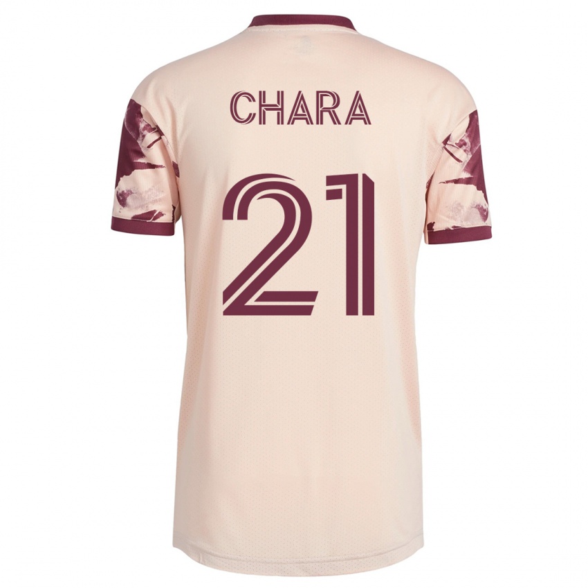 Donna Maglia Diego Chará #21 Bianco Blu Kit Gara Away 2023/24 Maglietta