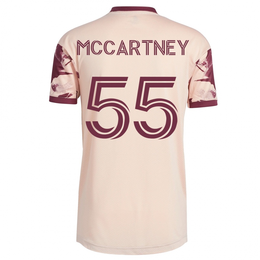 Donna Maglia Dawson Mccartney #55 Bianco Blu Kit Gara Away 2023/24 Maglietta