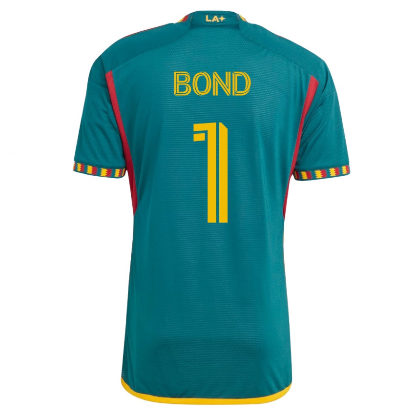 Donna Maglia Jonathan Bond #1 Verde Kit Gara Away 2023/24 Maglietta