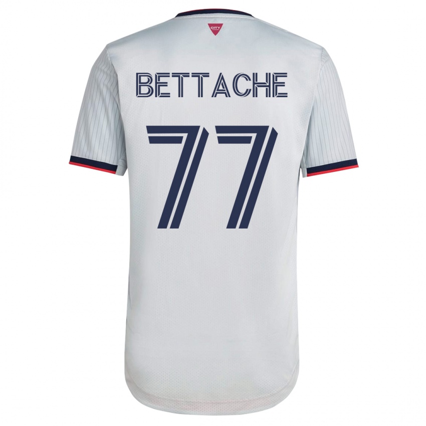 Donna Maglia Faysal Bettache #77 Bianco Kit Gara Away 2023/24 Maglietta