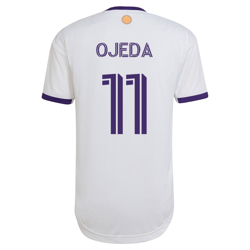 Donna Maglia Martín Ojeda #11 Bianco Kit Gara Away 2023/24 Maglietta