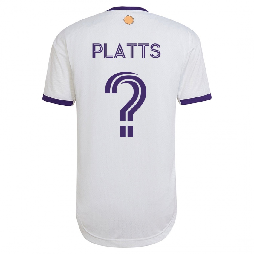 Donna Maglia Shawn Platts #0 Bianco Kit Gara Away 2023/24 Maglietta