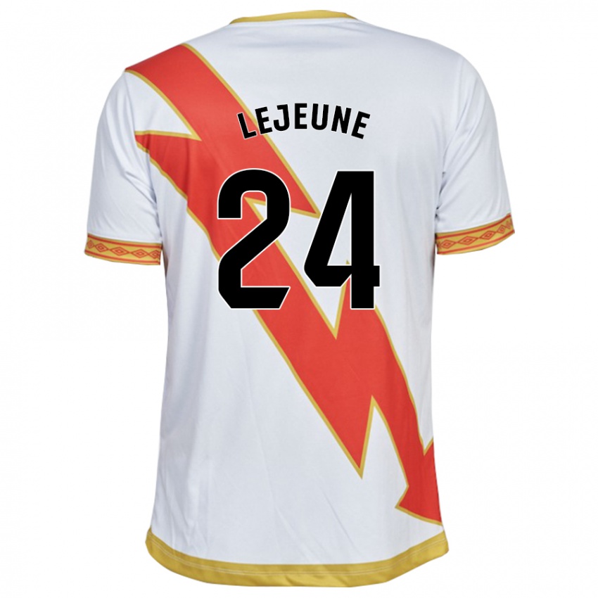 Bambino Maglia Florian Lejeune #24 Bianco Kit Gara Home 2023/24 Maglietta