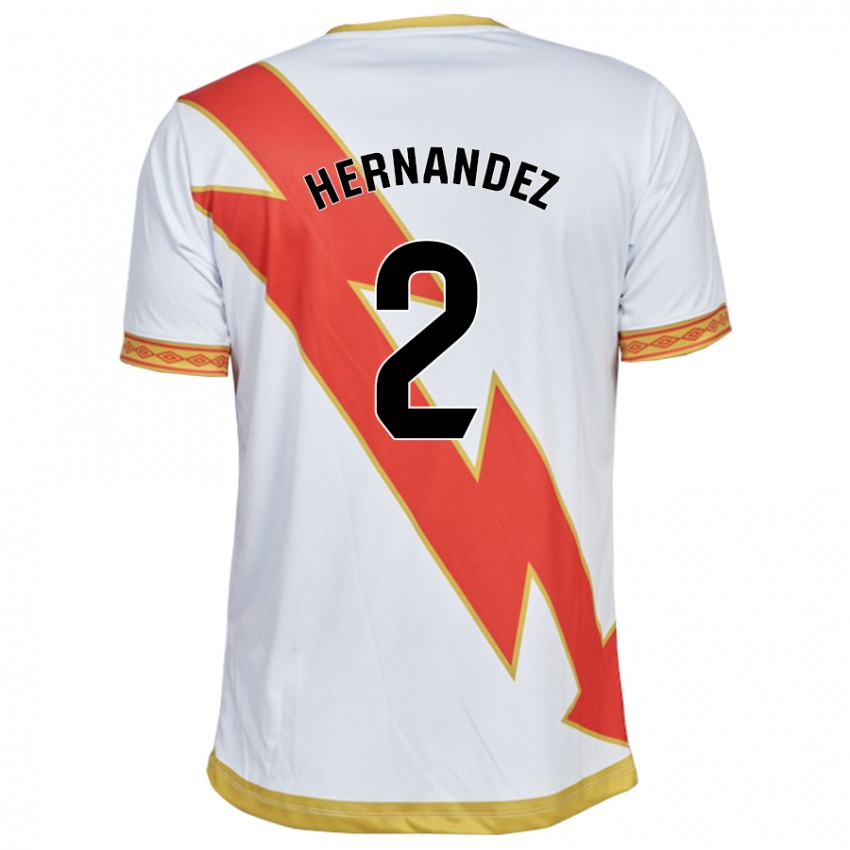 Bambino Maglia Marco Hernández #2 Bianco Kit Gara Home 2023/24 Maglietta