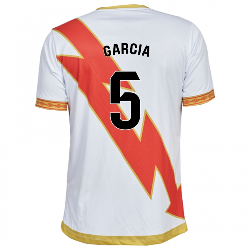 Bambino Maglia Miguel García #5 Bianco Kit Gara Home 2023/24 Maglietta