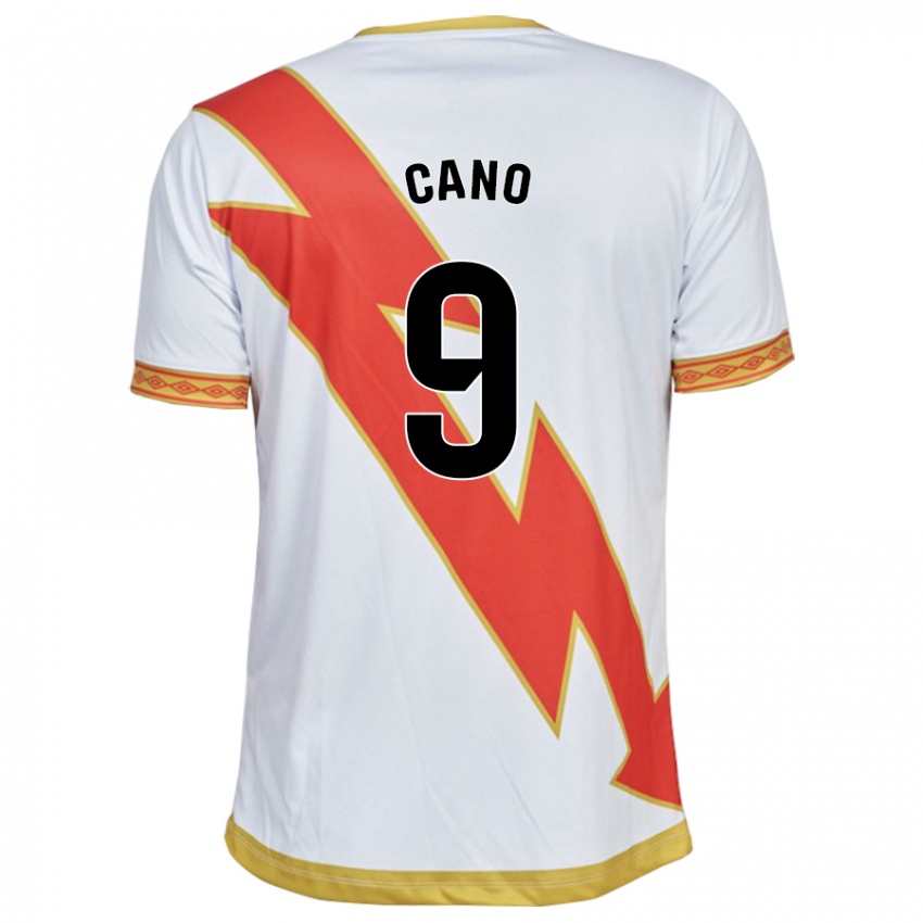 Bambino Maglia Joselu Cano #9 Bianco Kit Gara Home 2023/24 Maglietta