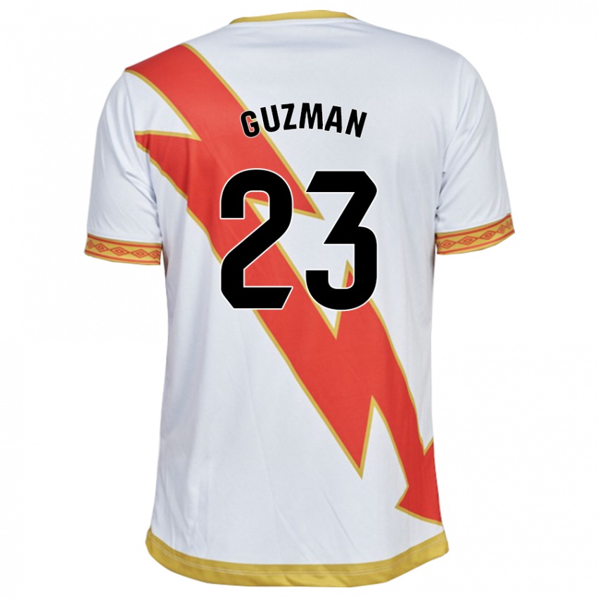 Bambino Maglia Miguel Guzmán #23 Bianco Kit Gara Home 2023/24 Maglietta